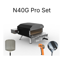 N40G Pro Set Pizza Fırını (40cm - 16'' Pişirme alanı)