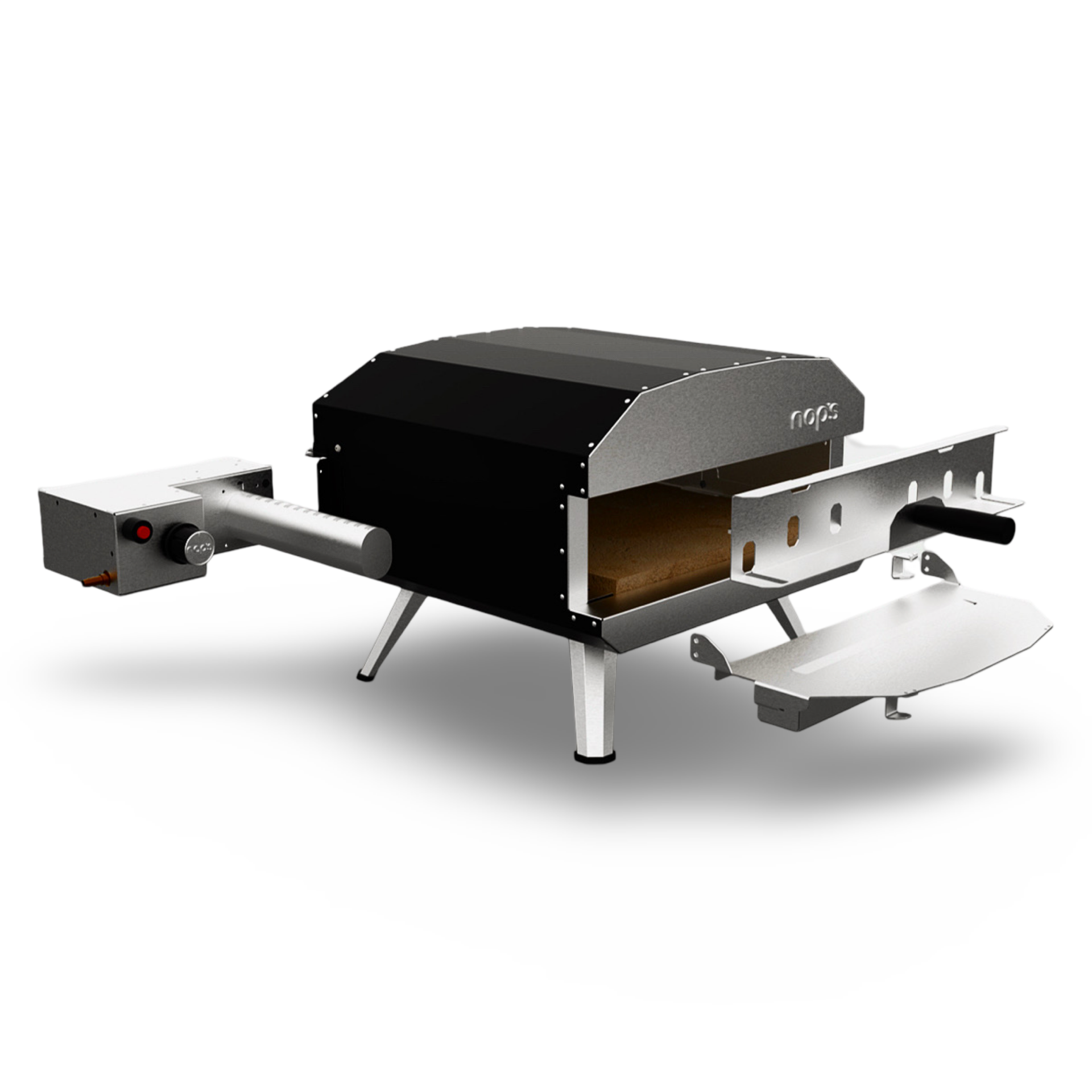 Nap's N40G Pro Spin (Döner Tabanlı Fırın Seti - 40cm - 16'' Pişirme alanı)